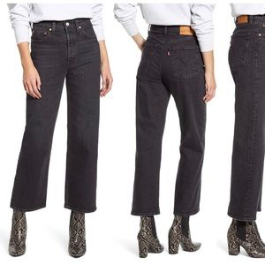 levi’s ribcage straight jeans